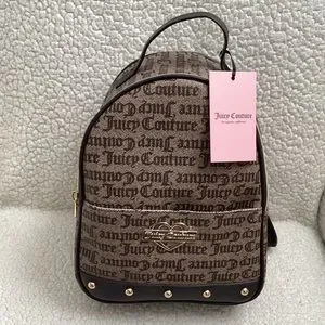 Juicy Couture | Bags | Juicy Couture Glam Backpack Taupe  display picture 1